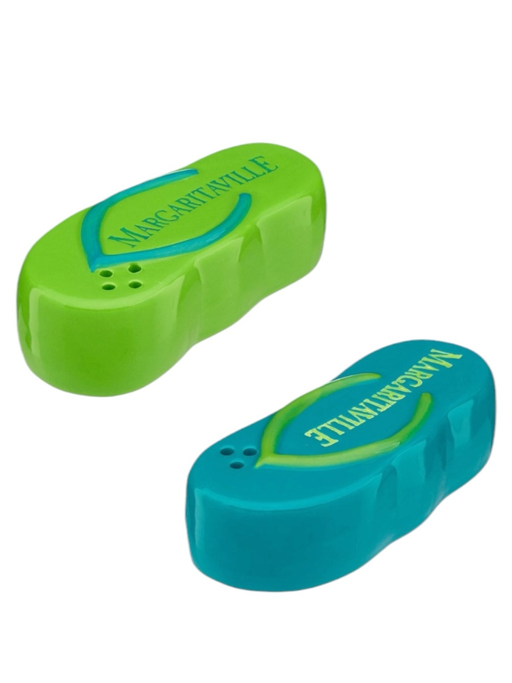 Margaritaville Flip Flop Salt & Pepper Shakers- NEW